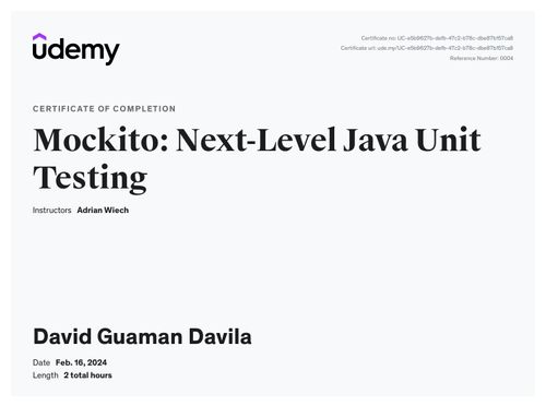 Mockito: Next-Level Java Unit Testing