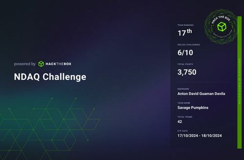 NDAQ Challenge CTF